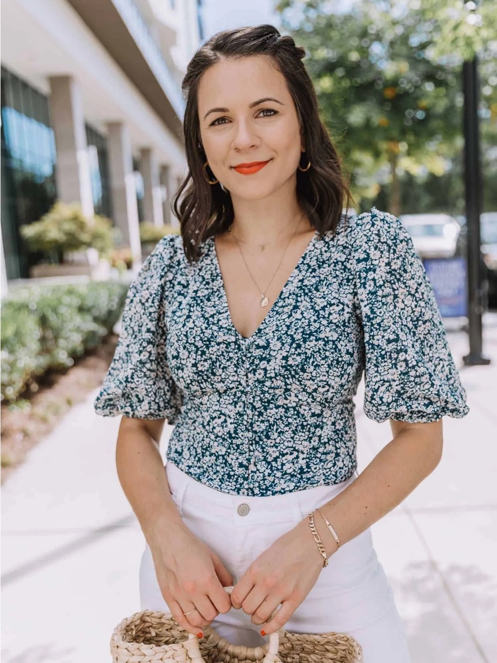 Abercrombie and Fitch • Floral Top